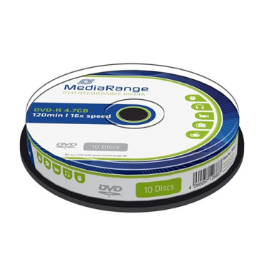 Mediarange DVD-R 4.7GB 10PCS