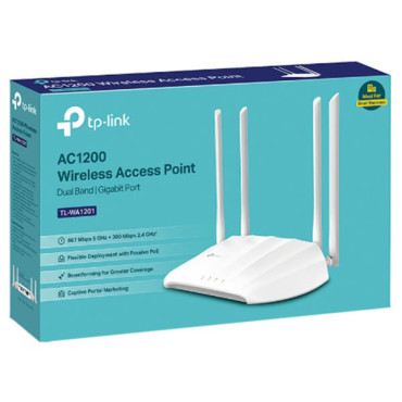 TP-Link Wireless Access Point TL-WA1201 v2 AC1200 Dual-Band