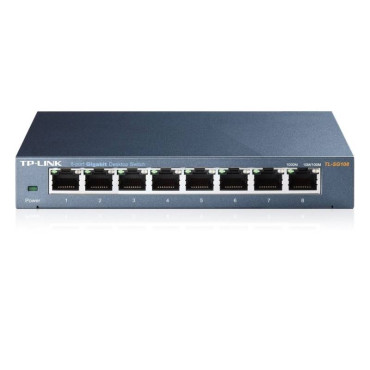 TP-LINK TL-SG108 8-PORT 10/100/1000MBPS DESKTOP SWITCH